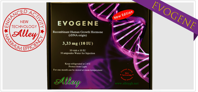 Evogene New Technology (New Edition) Recombinant Human Growth Hormone 3,33 mg (10IU)